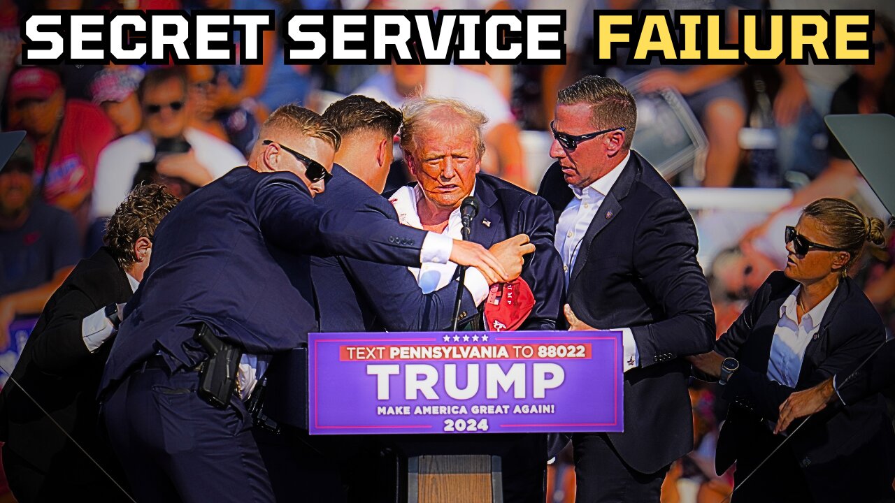 SECRET SERVICE TRIED TO ASSASSINATE TRUMP