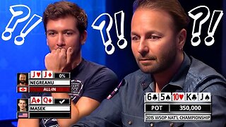 The Spookiest Hand Daniel Negreanu Ever Played!