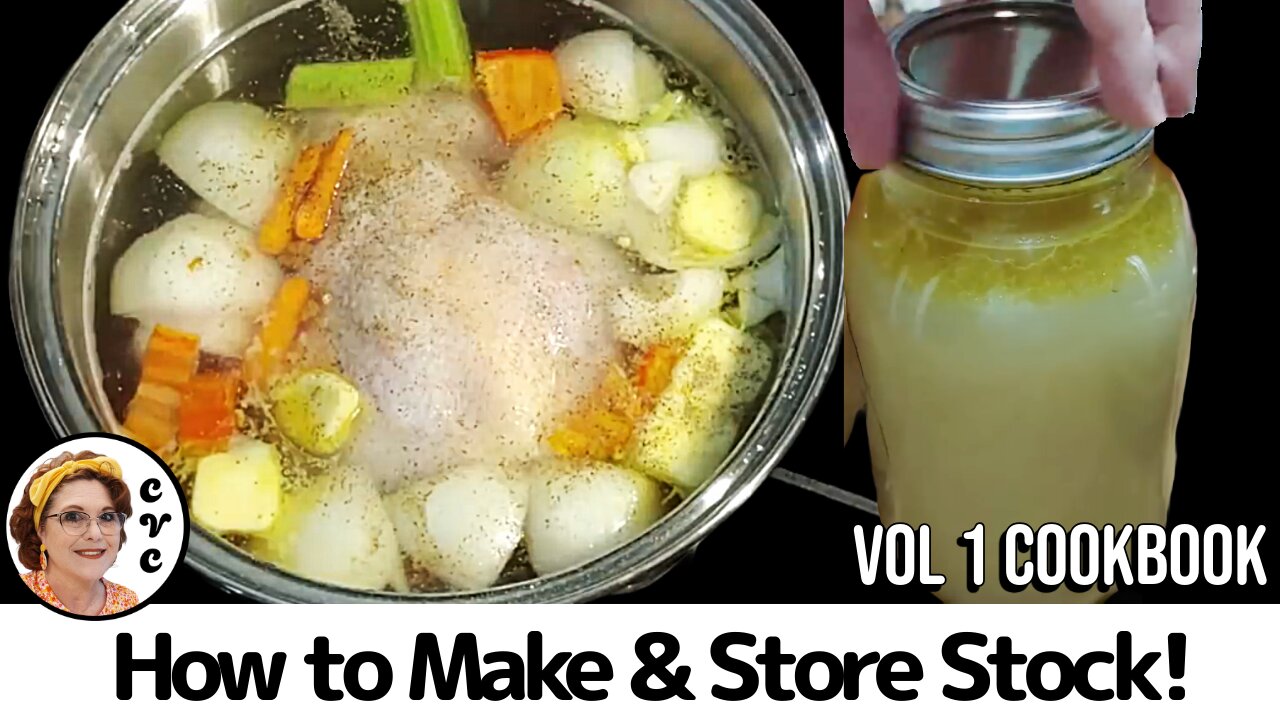 How to Make & Store Homemade Chicken Stock, Collard Valley Cooks