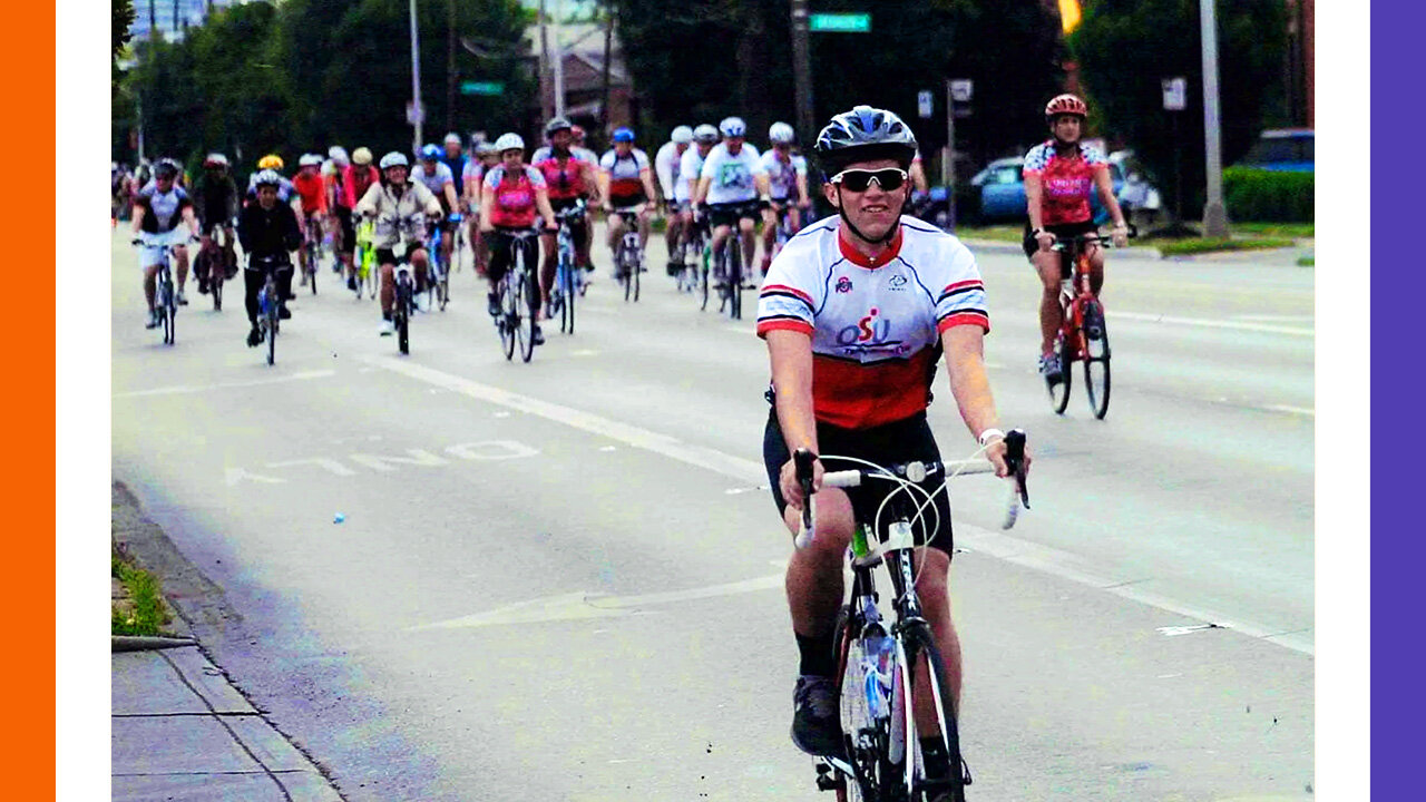 Young Cyclist Drops SUDDENLY