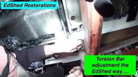 Jaguar E-Type 60th S2 2+2 Rust2Road Project Revisited Part 2 on the Torsion Bar work the EdShed way