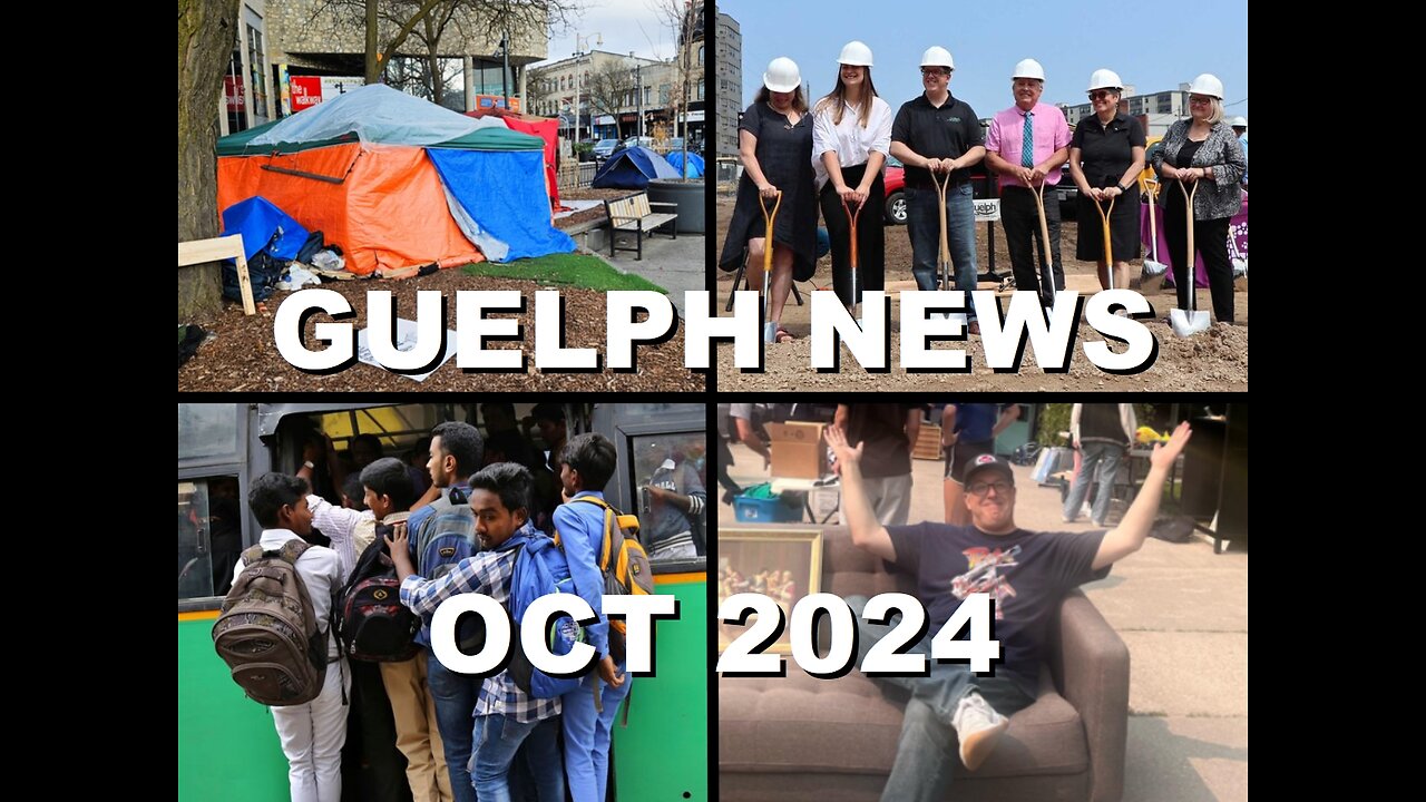 Guelph News: Mayor's Not-So Strong Bylaw & Taxes, & WEF's Circular Economy Recycling | Oct 2024