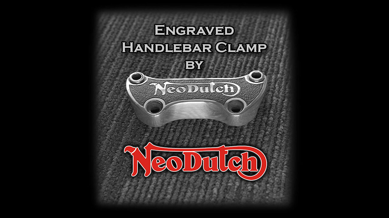 Engraved Handlebar Clamp