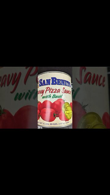 New Tomato Product to Test / San Benito Heavy Pizza Sauce