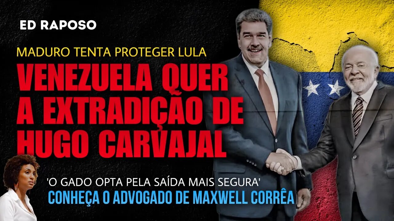 MADURO TENTA TIRAR CARVAJAL DOS ESTADOS UNIDOS