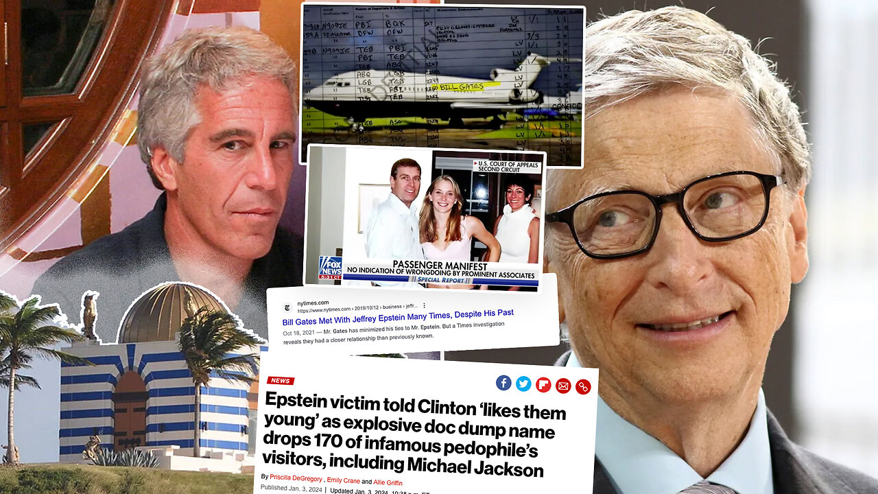 Bill Gates & Jeffrey Epstein | What Is the Connection Between Bill Gates & Jeffrey Epstein? Epstein Flight Logs, Connections & Corruption Exposed By Alex Jones, Liz Crokin, Etc.