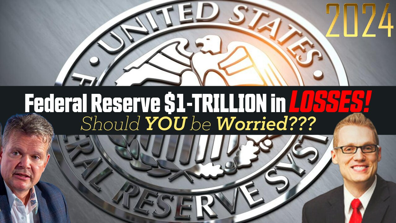 Federal Reserve $1 TRILLION in LOSSES! 🫵Worried??? Bo Polny, Clay