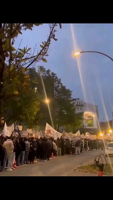 Thousands of Muslims gathered in Hamburg to demand sharia law in Germany. Soon in the US. R U READY?