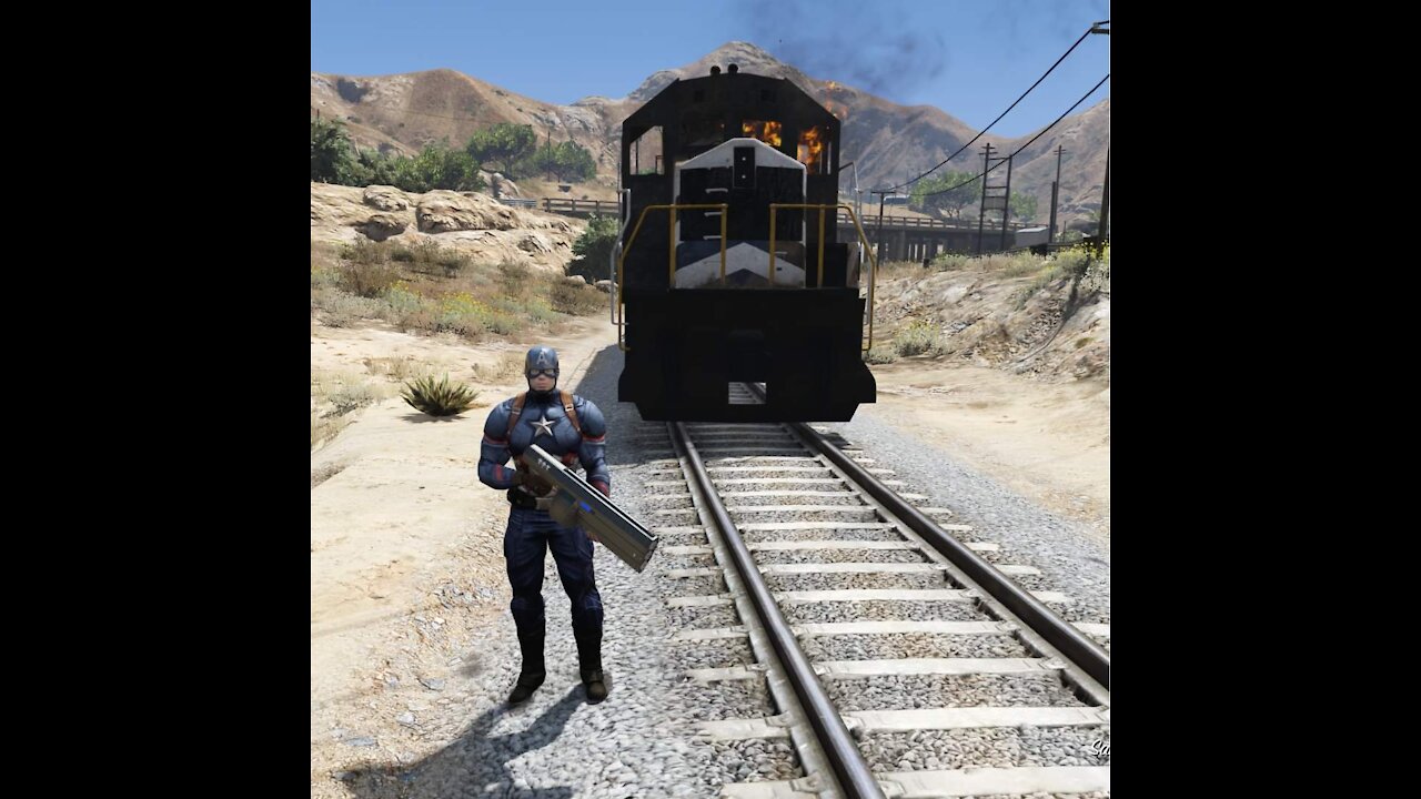 GTA 5 - How to stop Train 😊👍