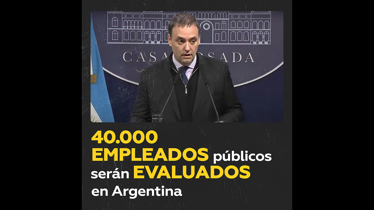 Argentina evaluará a 40.000 empleados públicos con un examen de idoneidad