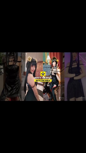 Rate the Girls: Best Yor Forger Spy X Family TikTok Cosplay Contest #2 (Anime) 🕵️‍♀️😎 #shorts