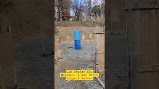 Old Bridge RPC November 2-Gun Match Stage 5 solva #unloadshowclear