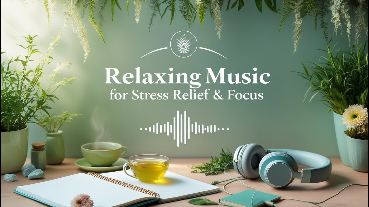 Relaxing Music for Stress Relief & Focus 🎶