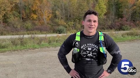 Akron man runs 50 miles to celebrate sobriety and inspire others struggling with addiction