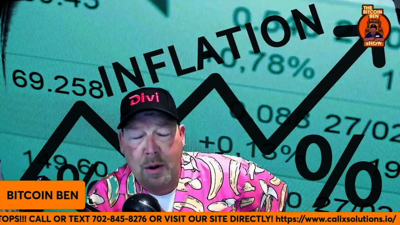 INFLATION AT ALMOST 7% FEEDS BITCOIN UPRISING!!!!