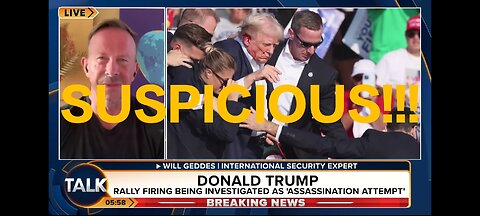 "Something 'FISHY And Suspicious' About Trump Assassination Attempt" Says Security Expert