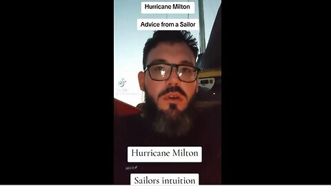 🚨 SAILORS PERSPECTIVE- People Going to Get Caught off Guard - Hurricane Milton