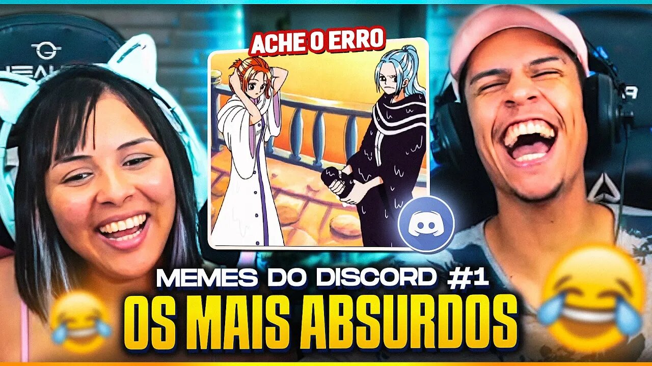 Memes absurdos do Discord! - PARTE 1 | [Casal Jounin React] 🔥