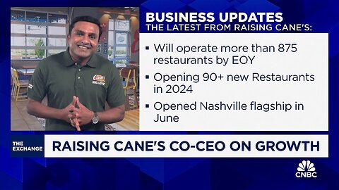 Raising Cane's sees 18% bump in same-store sales in 2024