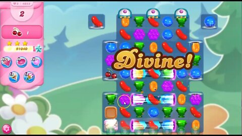 Candy Crush Level 4082 Talkthrough, 23 Moves 0 Boosters