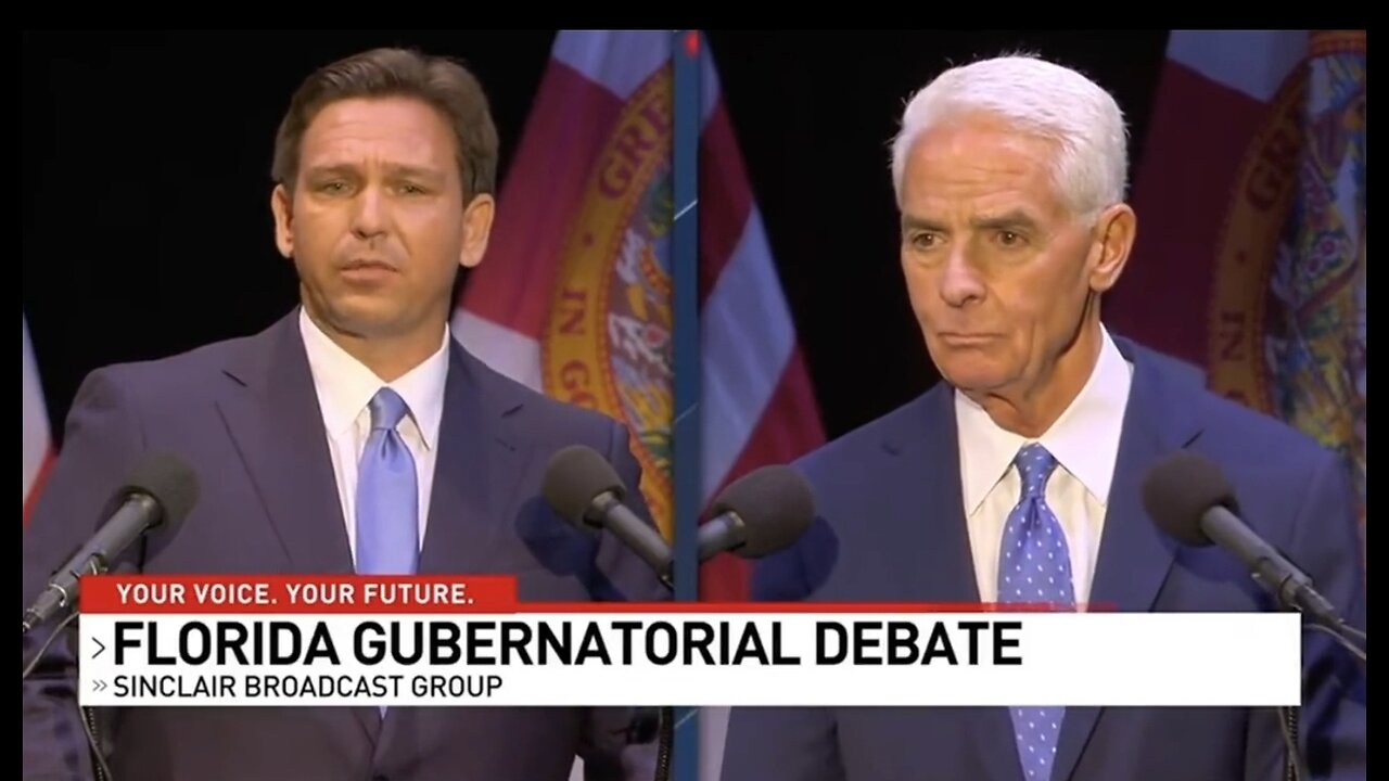 Gov Ron DeSantis Absolutely BURNS Charlie Crist
