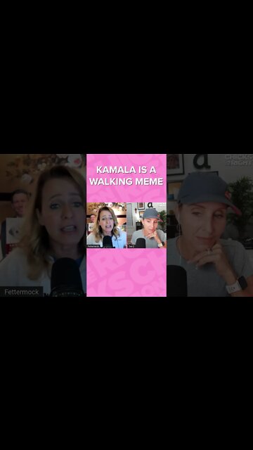 Kamala is a walking meme and she doesn't even know it.