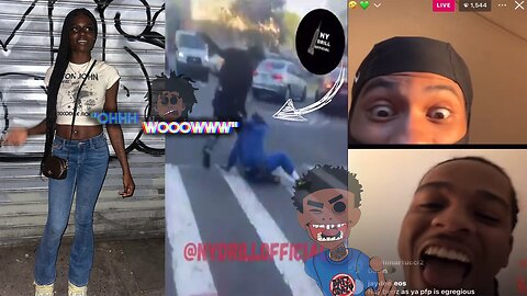 *UNCENSORED*(2 in 1) Gotti Blu Gives Yus Gz’s Sister The Beats!🥊+Miya V Gets The Beats‼️