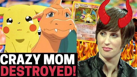 Instant Regret! Evil Mom Brags About BURNING Kids Pokemon Cards As Punishment For Not Eating?!?