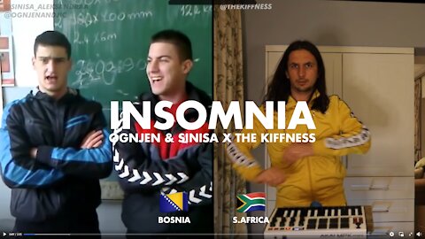 The Kiffness x Ognjen & Sinisa - Insomnia (Live Looping Balkan Club Remix)