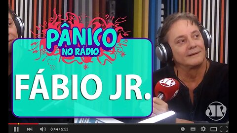 "Pego no pé e tenho ciúmes", diz Fábio Jr. sobre filhos | Pânico