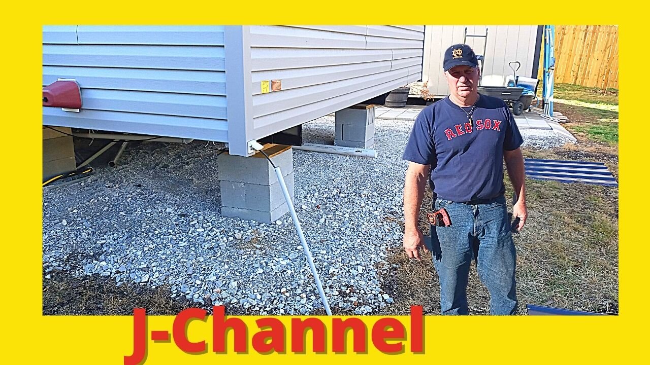 Mobile Home Skirting J Channel Installation