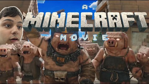 Sarfnic Reacts - Minecraft Movie Trailer 2