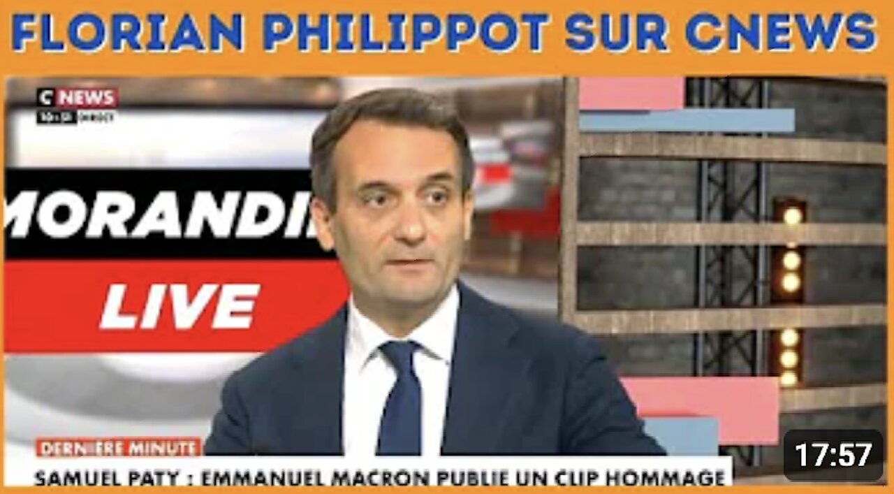 Florian PHILIPPOT : Débat hallucinant sur CNews !