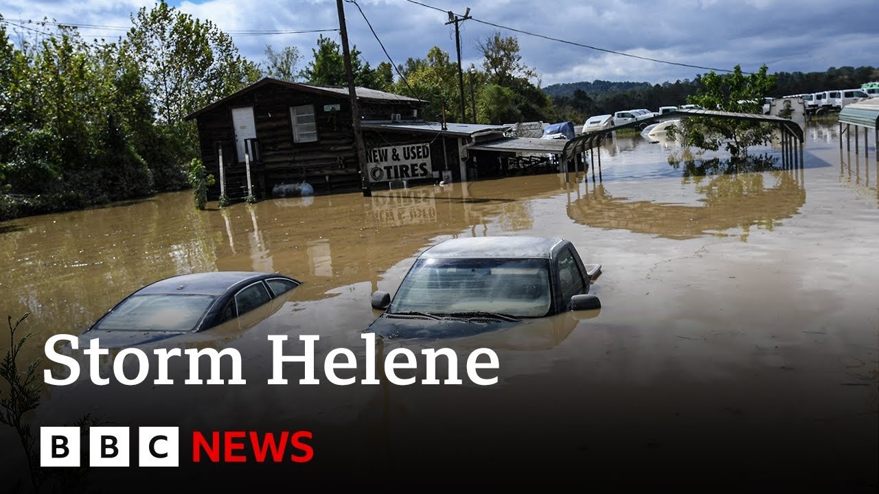 US officials fear 600 people dead from storm Helene | BBC News