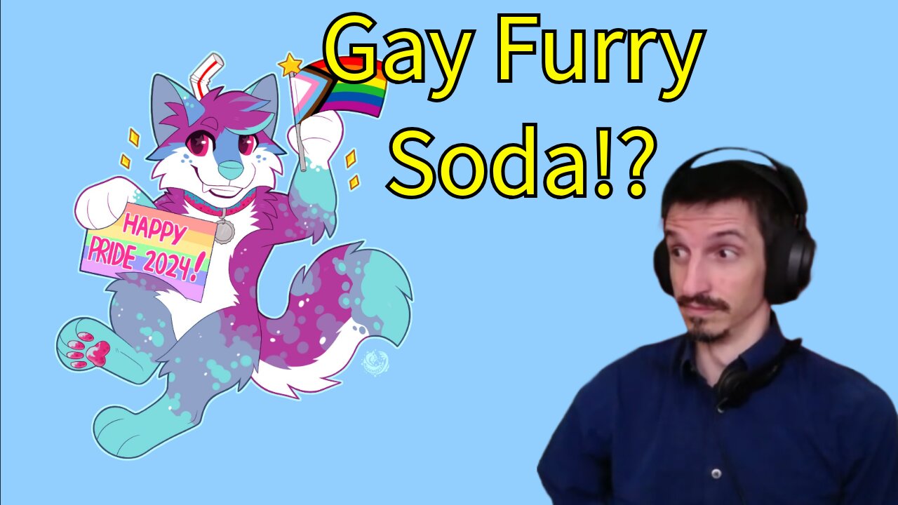 The furry rabbit hole is wild! Furry makes 100$ "gay" soda