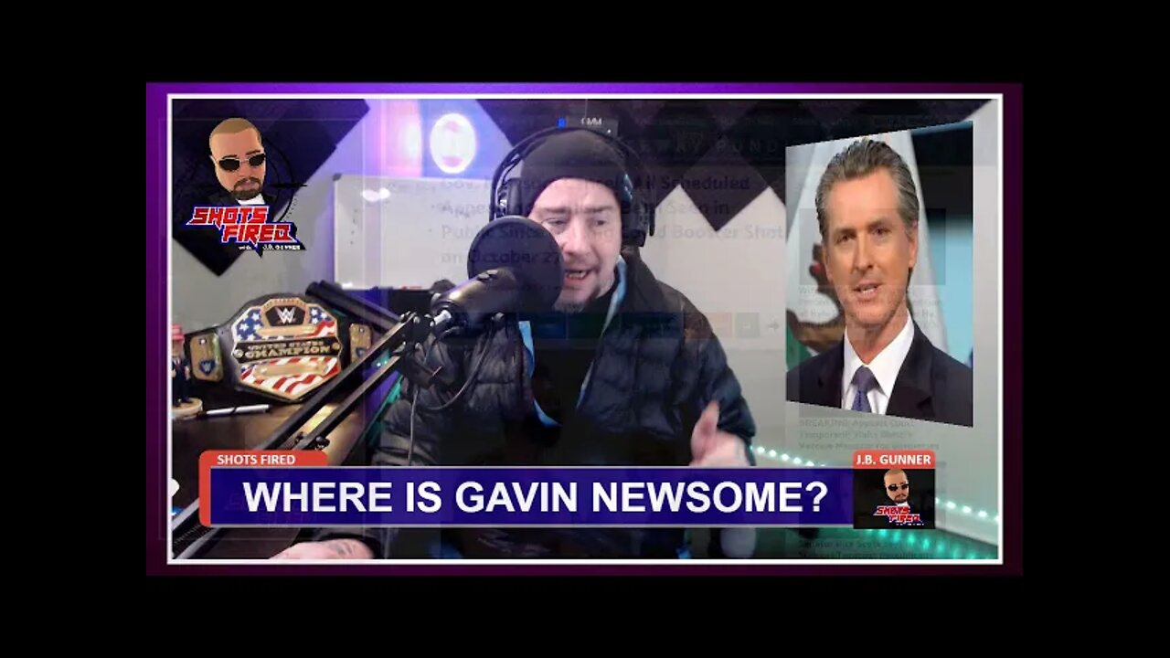 WHERE IS GAVIN NEWSOME AND WHY IS HE MISSING?
