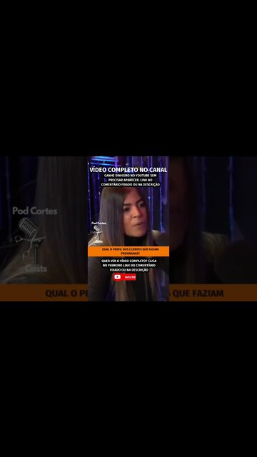 PERFIL DOS CLIENTES DA BRUNA SURFISTINHA #shorts #brunasurfistinha #gp #luxuria #inteligencialtda