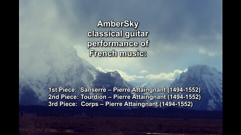 French Music (AmberSky Classical Guitar)