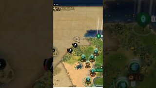 #oneturnadaychallenge #civ6 – Turn 27 - PASARGADAE UNDER ATTACK! - #shorts