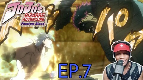 JoJo's Bizarre Adventure Phontom Blood ep 7 Reaction