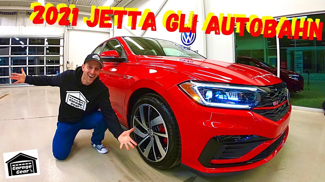 2021 VOLKSWAGEN JETTA GLI 2.0T AUTOBAHN Walkaround & Review - Basil VW