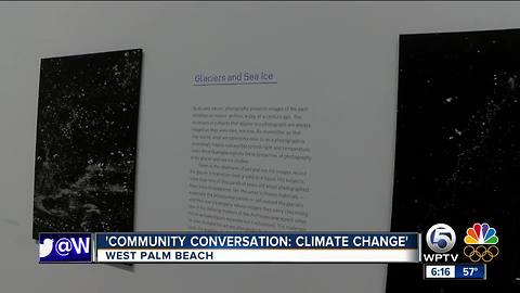 Program on climate change held at Norton Museum of Art