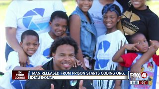 Man released from prison start coding organization