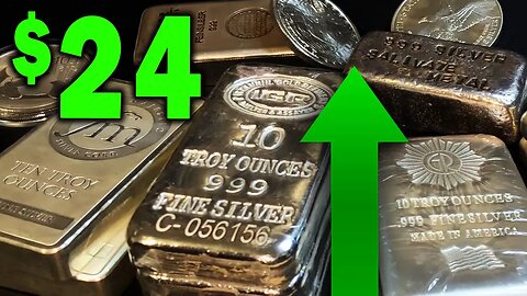 ALERT! Silver SURGES To $24! A New Era For Silver Has Begun!