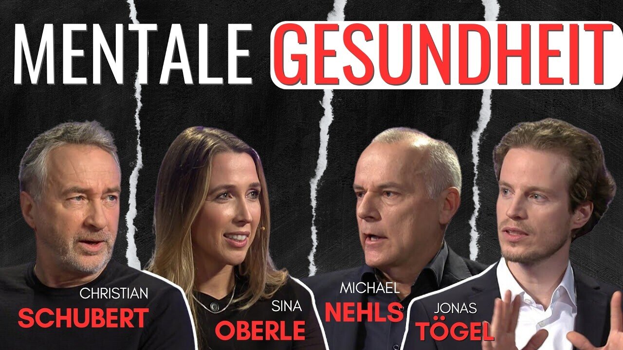 MENTALE GESUNDHEIT mit Michael Nehls, Sina Oberle, Christian Schubert und Jonas Tögel @FAIRTALKTV