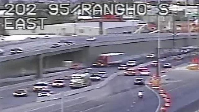 U.S. 95 ramp closure, lane shifts through January in Las Vegas