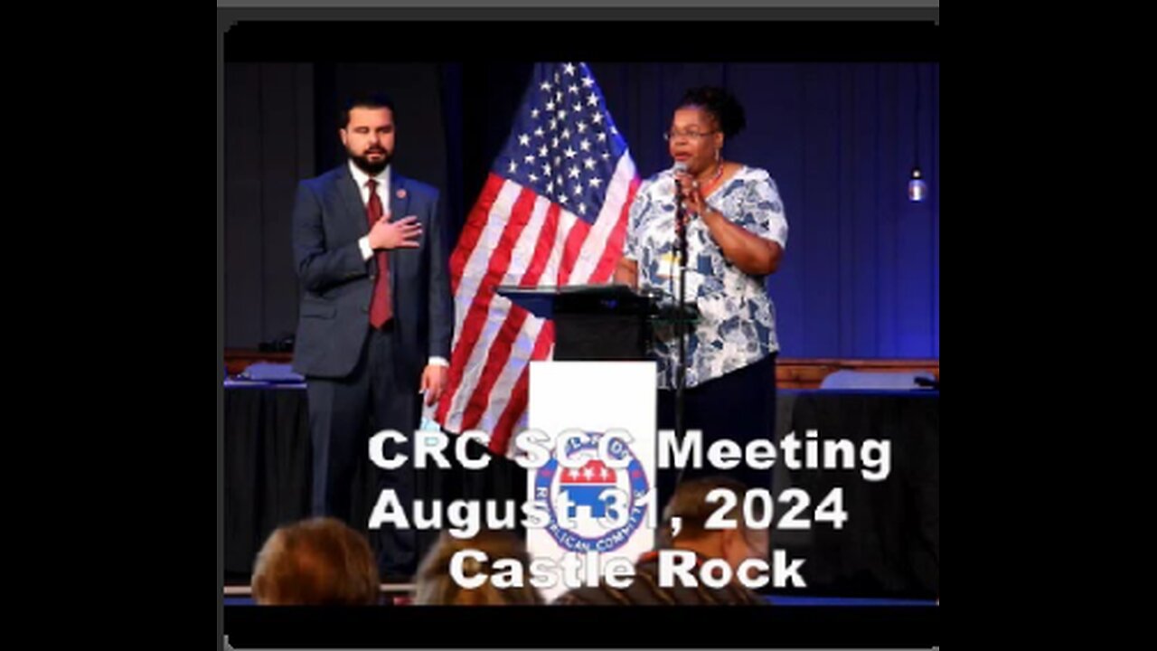 Colorado Republican Committee SCC meeting 8/31/2024