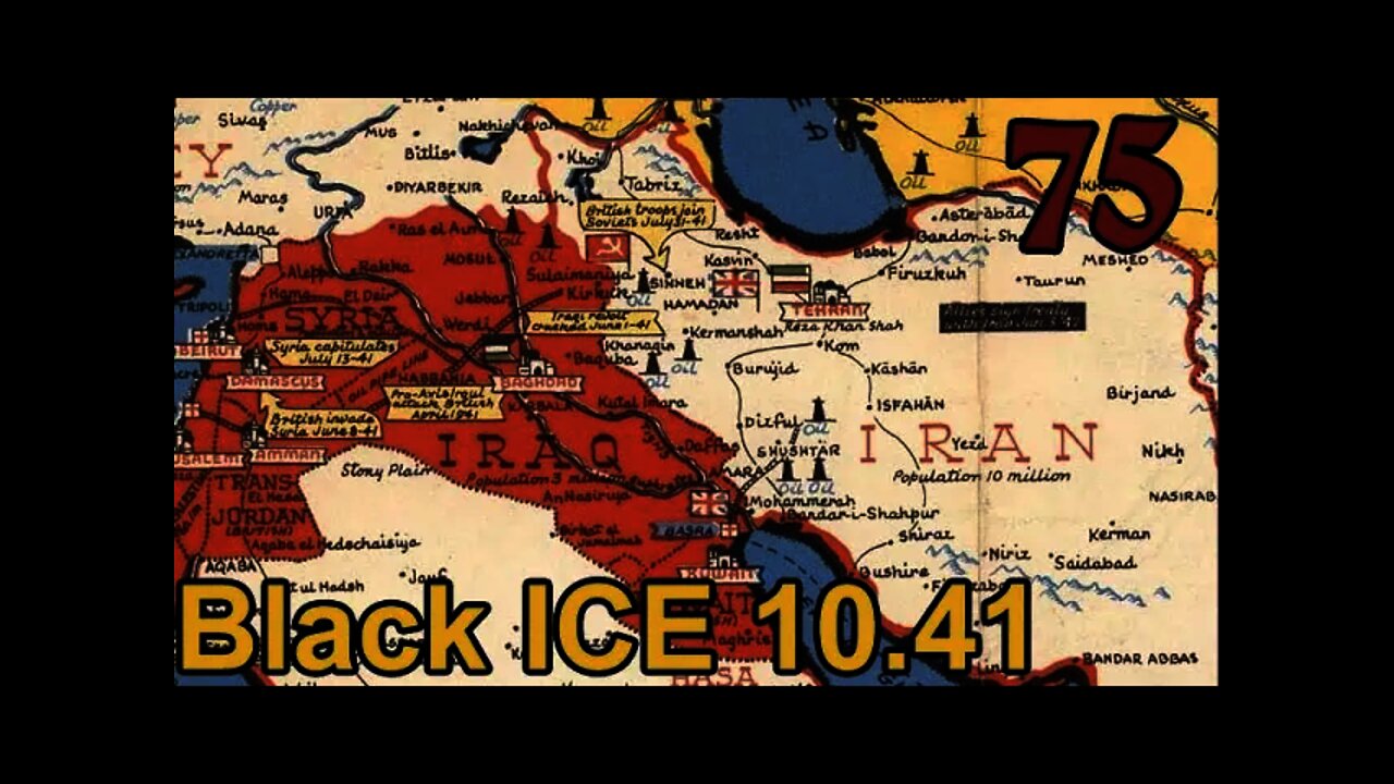 Hearts of Iron 3: Black ICE 10.41 - 75 Germany - Invasion of Iran!