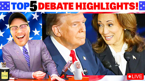 Shocking! Top 5 Moments from Trump-Harris Debate: Kamala’s Explosive 'I’m Talking Now' Clash!