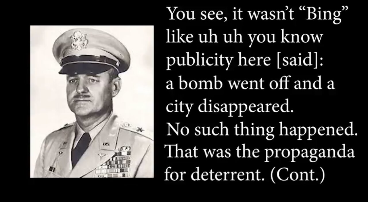 They False Narrative of Hiroshima